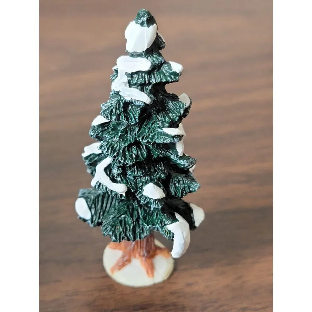 Lemax pine tree Snow Village‎ accessory Xmas decor